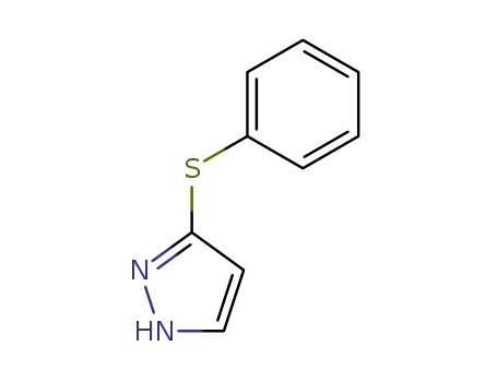 1H-Pyrazole, 3-(phenylthio)-