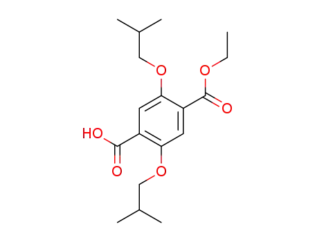4-(ethoxycarbonyl)-2,5-diisobutoxybenzoic acid