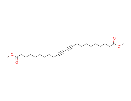 Molecular Structure of 24567-41-7 (10,12-DOCOSADIYNDIOIC ACID DIMETHYL ESTER)
