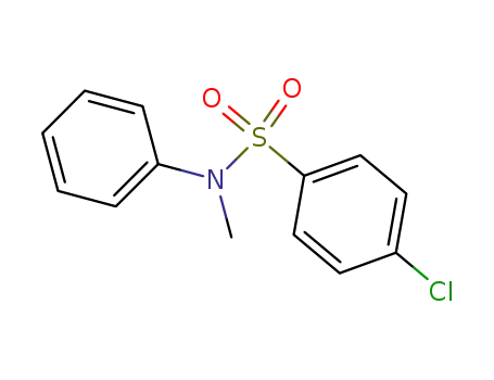 Molecular Structure of 16358-34-2 (4-chloro-N-methyl-N-phenylbenzenesulfonamide)