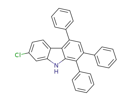 7-chloro-1,2,4-triphenyl-9H-carbazole