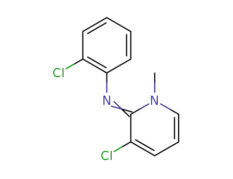 N-[3-chloro-1-methylpyridin-2(1H)-ylidene]-2-chloroaniline