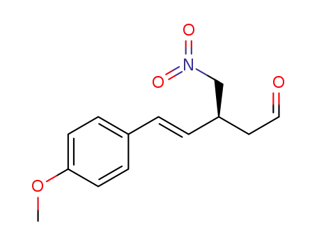 (S,E)-5-(4-methoxyphenyl)-3-(nitromethyl)pent-4-enal