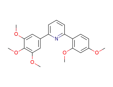 2-(2,4-dimethoxyphenyl)-6-(3,4,5-trimethoxyphenyl)pyridine