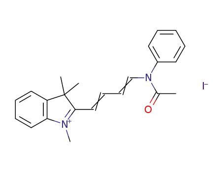 C<sub>23</sub>H<sub>25</sub>N<sub>2</sub>O<sup>(1+)</sup>*I<sup>(1-)</sup>