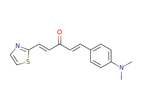 (1E,4E)-1-[4-(dimethylamino)phenyl]-5-(1,3-thiazol-2-yl)penta-1,4-dien-3-one