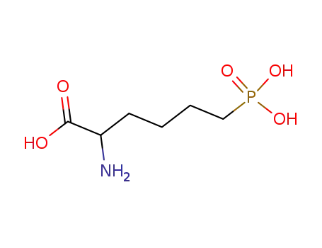 Molecular Structure of 78944-89-5 (DL-2-AMINO-6-PHOSPHONOHEXANOIC ACID)