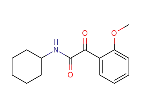 Molecular Structure of 108842-43-9 (<2-Methoxy-phenyl>-glyoxylsaeure-cyclohexylamid)