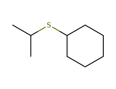 Molecular Structure of 7133-39-3 (Cyclohexylisopropyl sulfide)