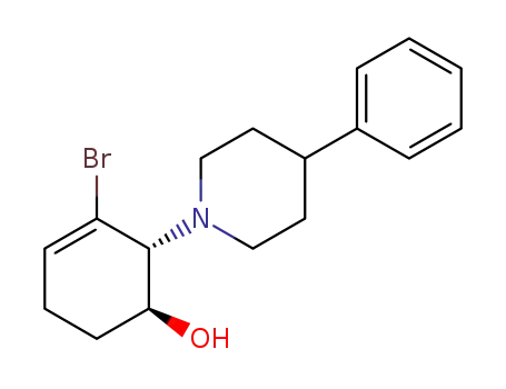 (1S,2R)-3-bromo-2-(4′-phenylpiperin-1′-yl)cyclohex-3-enol