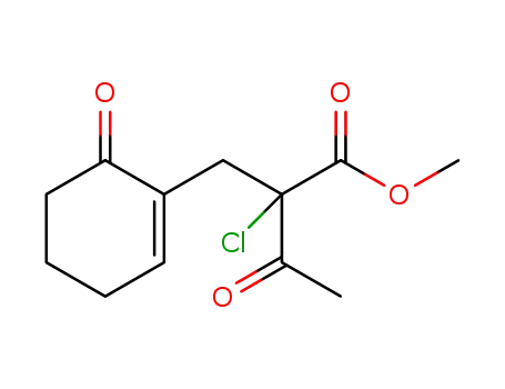 methyl 2-chloro-2-[(1-oxocyclohex-2-en-2-yl)methyl]-3-oxobutanoate