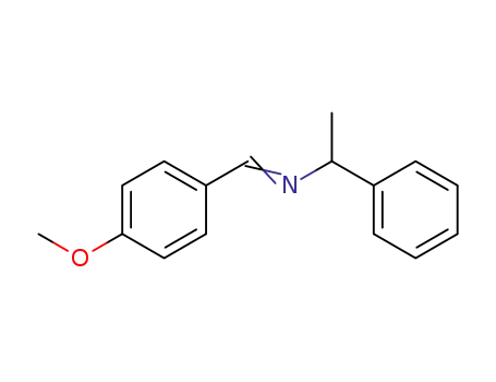 p-Methoxy-benzal-(-)-α-phenylaethylamin