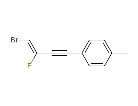 1-((Z)-4-bromo-3-fluorobut-3-en-1-ynyl)-4-methylbenzene