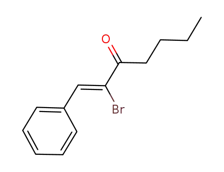 (Z)-2-bromo-1-phenyl-n-hept-1-en-3-one