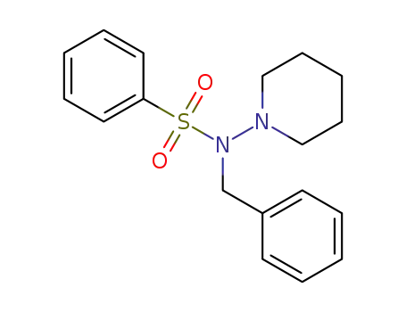 N-benzyl-N-(piperidin-1-yl)benzenesulfonamide