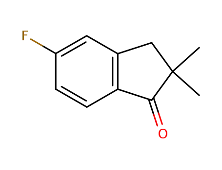 2,3-DIHYDRO-2,2-DIMETHYL-5-FLUORO-1H-INDEN-1-ONE