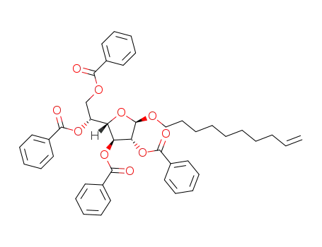 9-decenyl 2,3,5,6-tetra-O-benzoyl-α-D-galactofuranoside