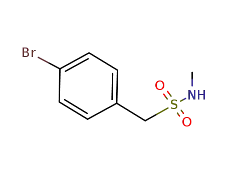 Molecular Structure of 172517-39-4 (1-(4-bromophenyl)-N-methylmethanesulfonamide)