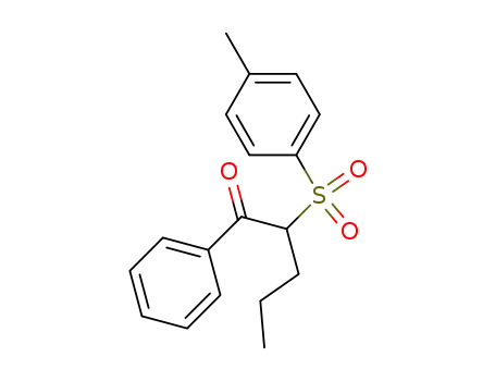 1-Pentanone, 2-[(4-methylphenyl)sulfonyl]-1-phenyl-