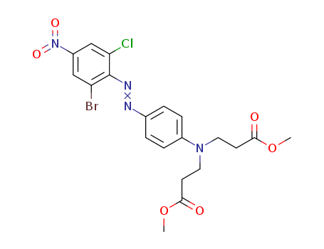 methyl N-[4-[(2-bromo-6-chloro-4-nitrophenyl)azo]phenyl]-N-(3-methoxy-3-oxopropyl)-beta-alaninate