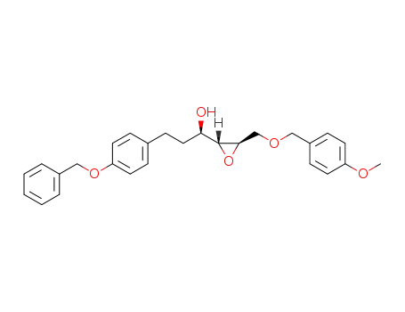 (1R)-1-{(2R,3R)-3-{[(4-methoxyphenyl)methoxy]methyl}oxiran-2-yl}-3-[4-(phenylmethoxy)phenyl]propan-1-ol