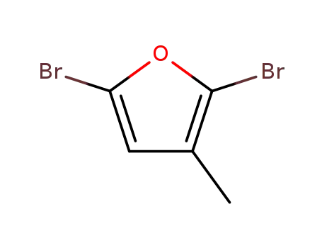 Molecular Structure of 89284-16-2 (2,5-Dibromo-3-methylfuran)