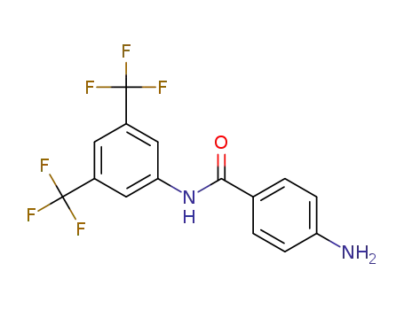 Molecular Structure of 976-50-1 (4-Amino-N-[3,5-bis(trifluoromethyl)phenyl]benzamide)