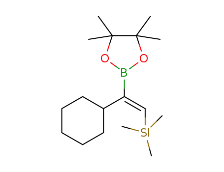 (Z)-(2-cyclohexyl-2-(4,4,5,5-tetramethyl-1,3,2-dioxaborolan-2yl)vinyl)trimethylsilane