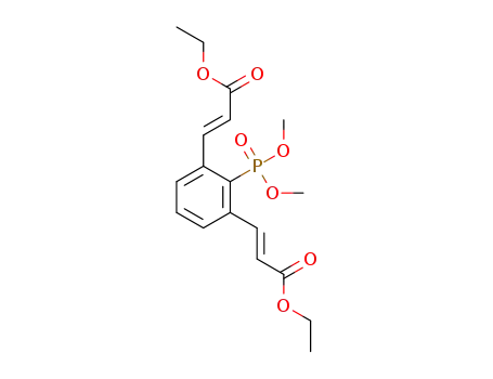 (2E,2'E)-diethyl 3,3'-(2-(dimethoxyphosphoryl)-1,3-phenylene)diacrylate
