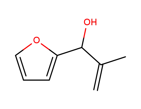 Molecular Structure of 196879-17-1 ((±)-1-(furan-2-yl)-2-methylprop-2-en-1-ol)