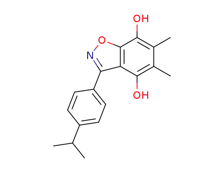 3-(4-isopropylphenyl)-5,6-dimethylbenzo[d]isoxazole-4,7-diol