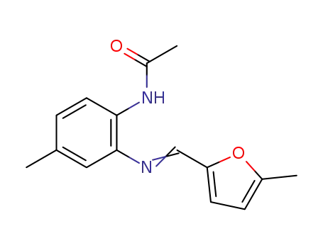 N-(4-methyl-2-{[(5-methylfuran-2-yl)methylidene]amino}phenyl)acetamide
