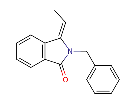 (E)-2-benzyl-3-ethylideneisoindolin-1-one