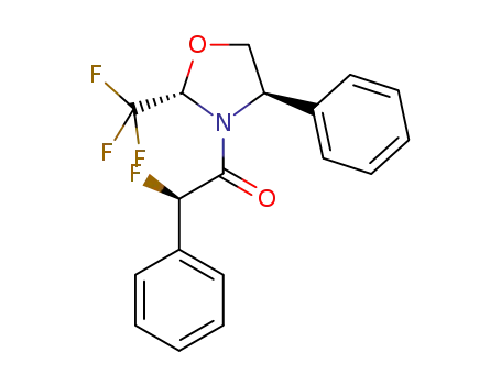 (2S,4R)-3-[(2R)-2-fluoro-2-phenylacetyl]-4-phenyl-2-trifluoromethyloxazolidine