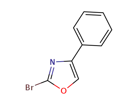 Molecular Structure of 1060816-19-4 (2-bromo-4-phenyl-1,3-oxazole)