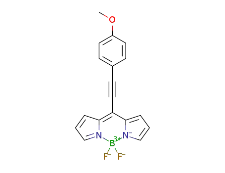 C<sub>18</sub>H<sub>13</sub>BF<sub>2</sub>N<sub>2</sub>O