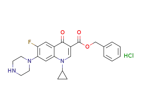 O-benzyl-ciprofloxacin hydrochloride