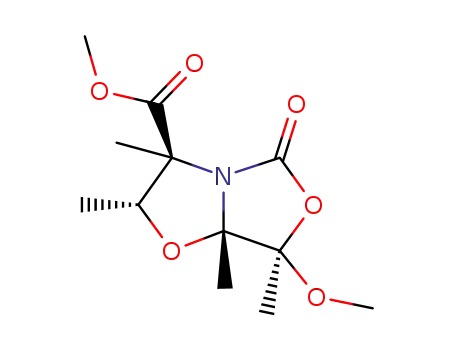 methyl (2R,3S,7R,7aS)-7-methoxy-2,3,7,7a-tetramethyl-5-oxotetrahydro-2H-oxazolo[4,3-b]oxazole-3-carboxylate