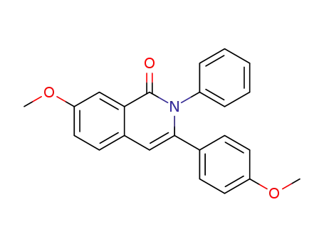 7-methoxy-3-(4-methoxyphenyl)-2-phenylisoquinolin-1(2H)-one