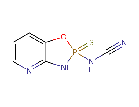 [(2-thioxo-2,3-dihydro-2λ<sup>5</sup>-pyrido[2,3-d][1,3,2]oxazaphosphol-2-yl)amino]methanenitrile