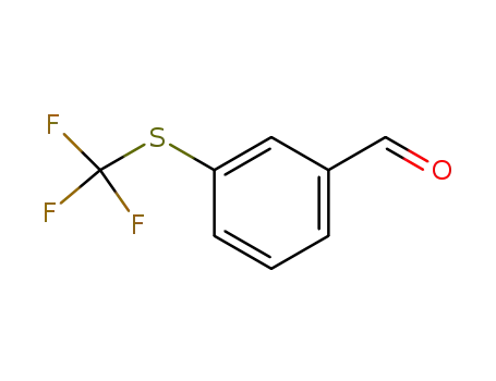 Molecular Structure of 51748-27-7 (3-(TRIFLUOROMETHYLTHIO)BENZALDEHYDE)