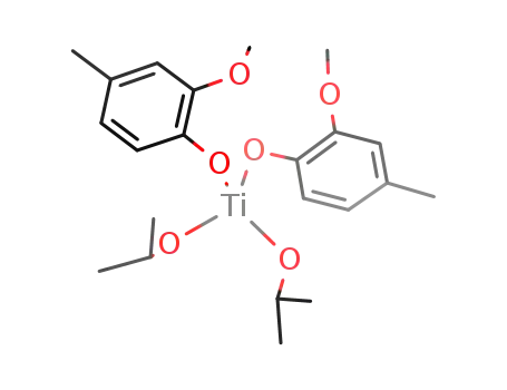 Molecular Structure of 1394844-98-4 ([(2-methoxy-4-methylphenoxy)<sub>2</sub>Ti(isopropoxy)<sub>2</sub>])