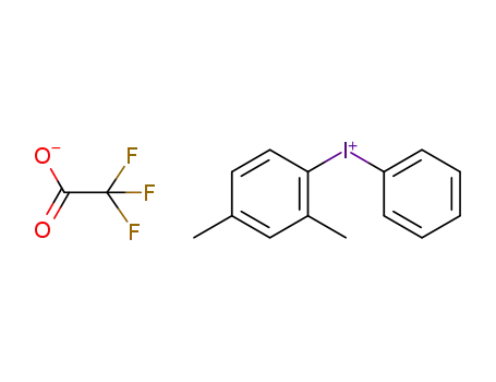 Molecular Structure of 1417418-28-0 (C<sub>14</sub>H<sub>14</sub>I<sup>(1+)</sup>*C<sub>2</sub>F<sub>3</sub>O<sub>2</sub><sup>(1-)</sup>)