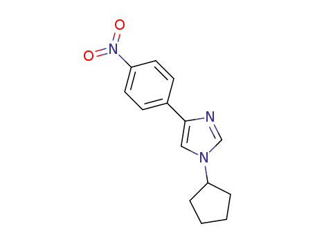 1-cyclopentyl-4-(4-nitrophenyl)-1H-imidazole