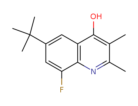 6-(1,1-Dimethylethyl)-8-fluoro-2,3-dimethyl-1-H-4-quinolinone