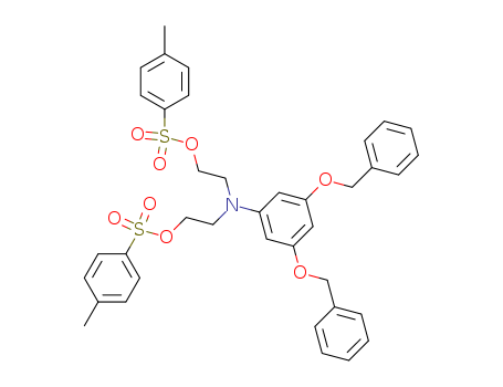 Ethanol,2,2'-[[3,5-bis(phenylmethoxy)phenyl]imino]bis-, bis(4-methylbenzenesulfonate)(ester) (9CI) cas  54845-11-3
