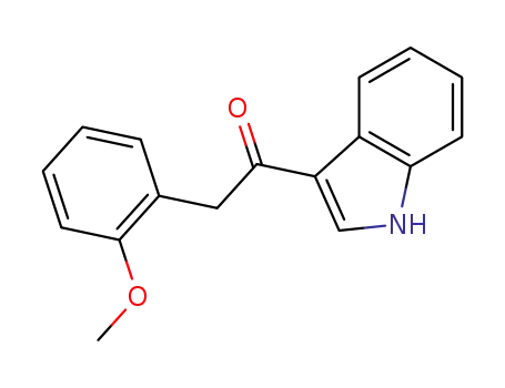 1-(1H-Indol-3-yl)-2-(2-methoxyphenyl)ethanone