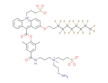 C<sub>46</sub>H<sub>49</sub>F<sub>17</sub>N<sub>4</sub>O<sub>10</sub>S<sub>2</sub>