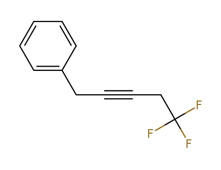 (5,5,5-trifluoropent-2-ynyl)benzene