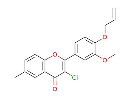 2-(4-(allyloxy)-3-methoxyphenyl)-3-chloro-6-methyl-4H-chromen-4-one